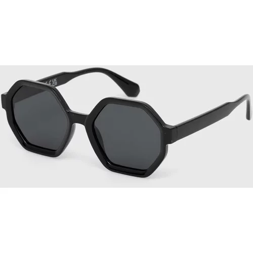 Answear Lab Sončna očala Z POLARYZACJĄ ženska, črna barva
