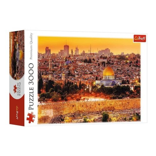 Tref line Puzzle 33032 The Roofs of Jerusalem 3000 pcs ( T30328 ) Cene