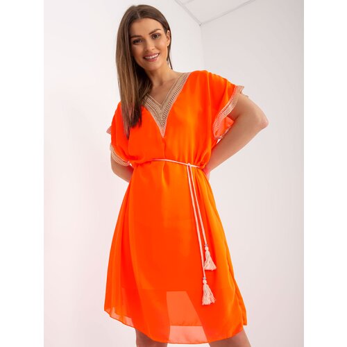 Italy Moda Dress-DHJ-SK-1508.12-fluo orange Cene