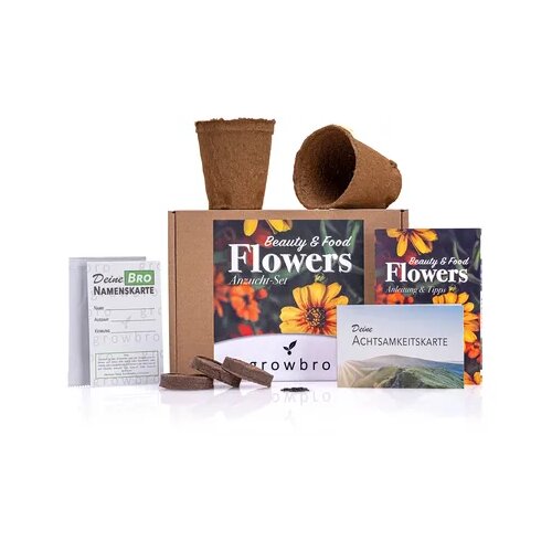 growbro Beauty and Food Flowers" set za gojenje Cene
