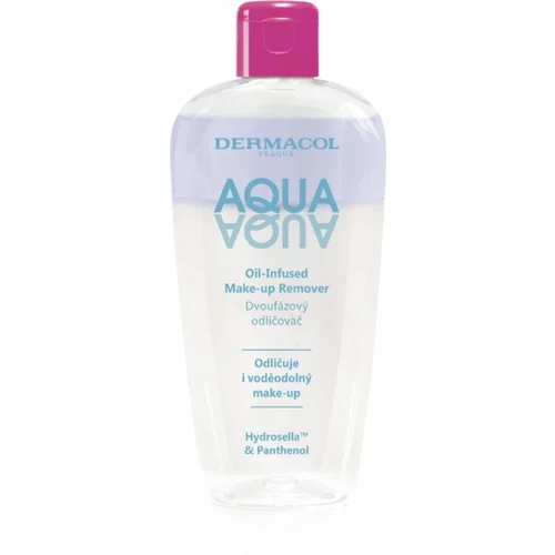 Dermacol Aqua Aqua dvofazni odstranjevalec ličil s pantenolom 200 ml
