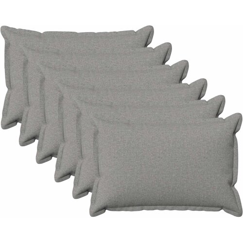  Presvlaka za jastuk 6 pcs HOUTEN Oblačnosiva 50 x 70 cm Cijene