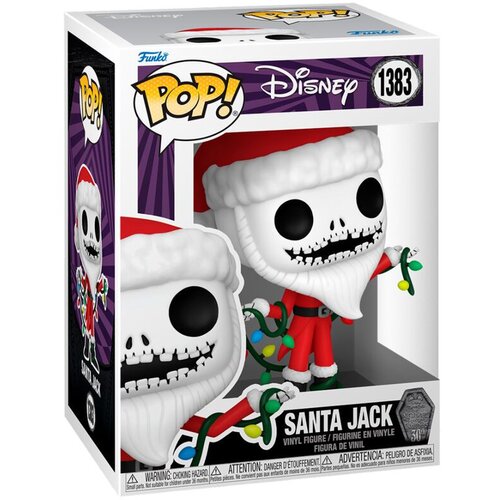 Funko POP figure Disney Nightmare Before Christmas 30th Anniversary Santa Jack Slike