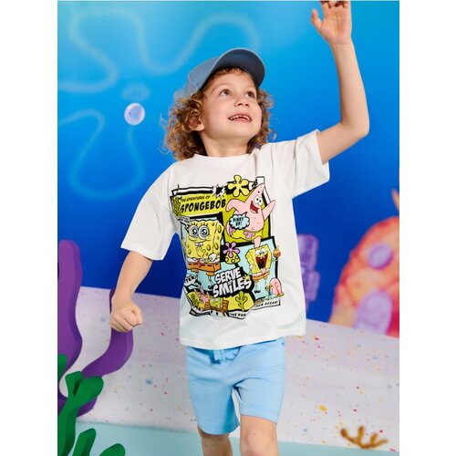 Sinsay majica za dječake kratkih rukava SpongeBob 524BB-00X Slike