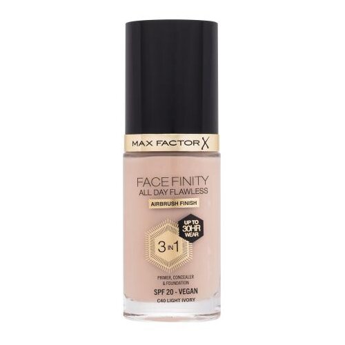 Max Factor Facefinity All Day Flawless SPF20 tekući puder s uv za&amp;scaron;titom 30 ml Nijansa c40 light ivory Slike