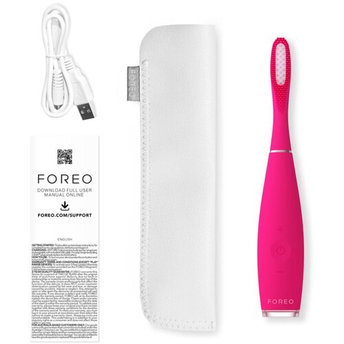 Foreo Issa™ 3 silikonska sonična zobna ščetka Fuchsia Cene