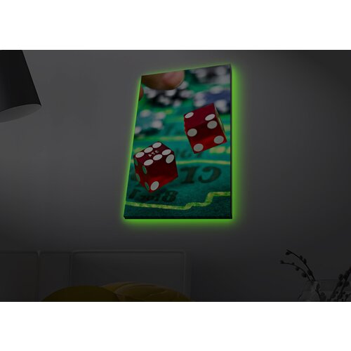 Opviq slika na platnu sa LED osvetljenjem 45x70cm Cene