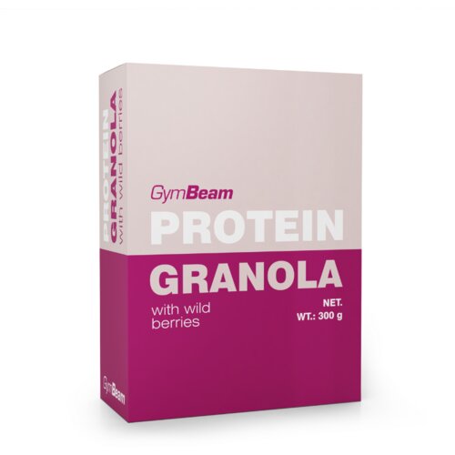 GymBeam protein Granola with Wild Berries 300 g Cene