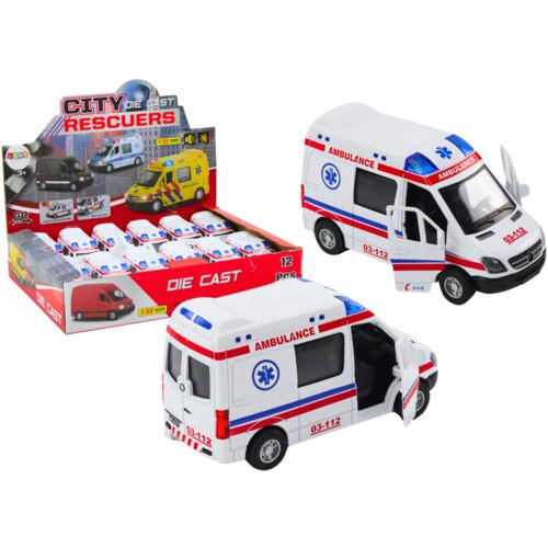  Ambulance Ambulance 1:32 Opening Doors Lights Sounds Drive White Cijene
