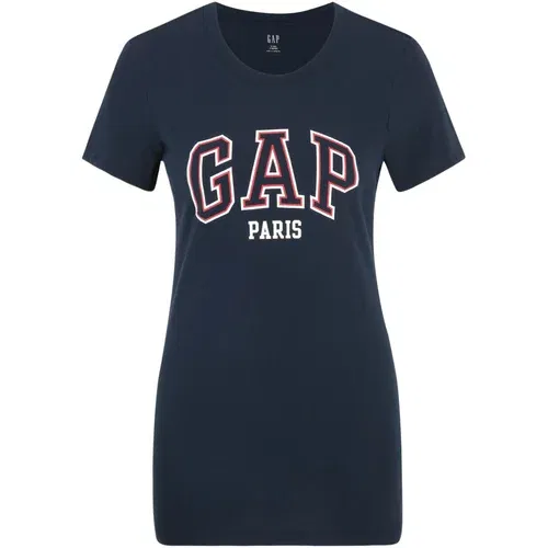 Gap Tall Majica 'PARIS' mornarska / rdeča / bela