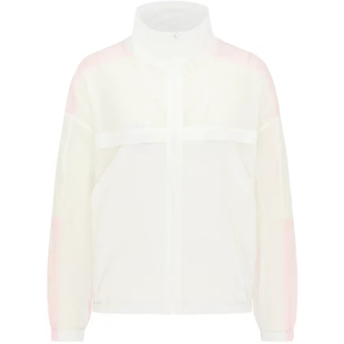 myMo ATHLSR Sportska jakna roza / bijela