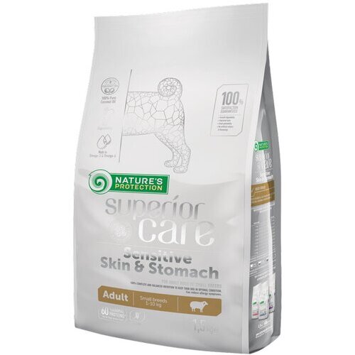 Nature's Protection Hrana za pse Sensitive Skin And Stomach, 10kg Cene