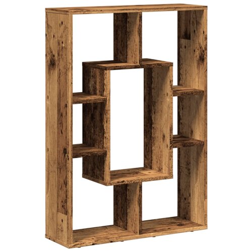 Maison Chic Knjižna omara - Knjižni regal starinski les 63x20x90 cm inženirski les, (21725468) Cene