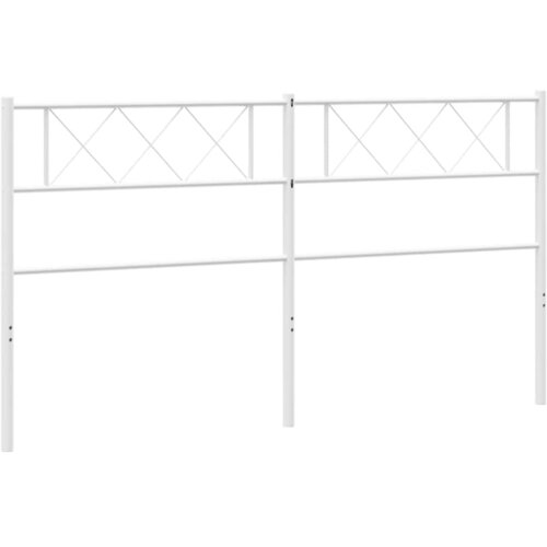  Metalno zamjensko uzglavlje bijelo 193 cm Slike