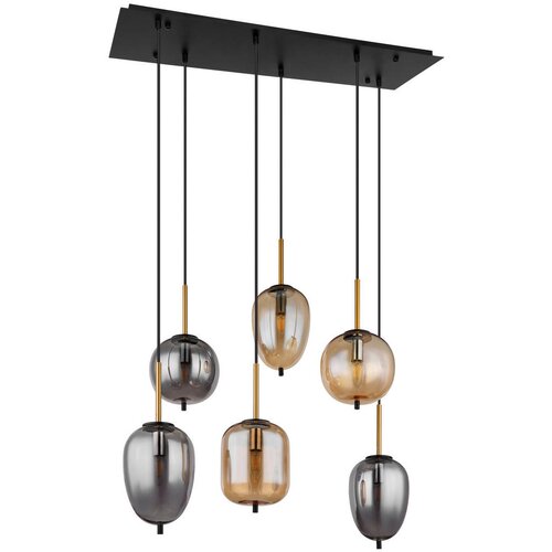 Globo Visilica Blacky (40 W, D x Š x V: 800 x 340 x 1.200 mm, Crna, E27) Cijene