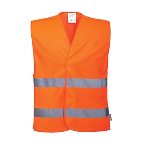 PORTWEST Monsun Prsluk hi-vis m474 sa dve horizontalne trake narandžasti vel.l/xl ( 60632 ) Cene