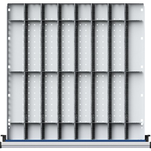 ANKE Komplet razdelilnikov za predale ŠxG 600 x 600 mm, ⅛-delitev, za višino sprednjega dela 60 mm Cene