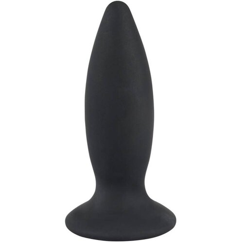 Black Velvets Black Velvet S - analni vibrator na baterije, početnički - mali (crni) Cene
