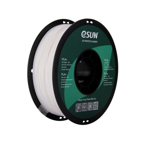 eSUN 3D PLA+ 1,75mm 1kg Bijela Cijene