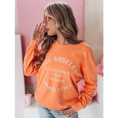 DStreet Bluza damska one size oversize KALISTYLE pomarańczowa Cene