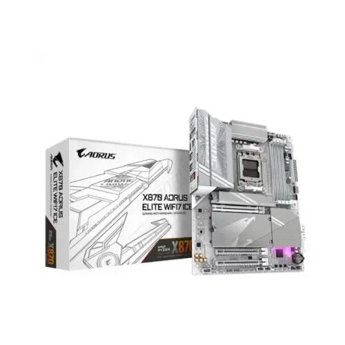 Gigabyte Matična ploča AM5 X870 A ELITE WF7 ICE/HDMI/M.2 Slike