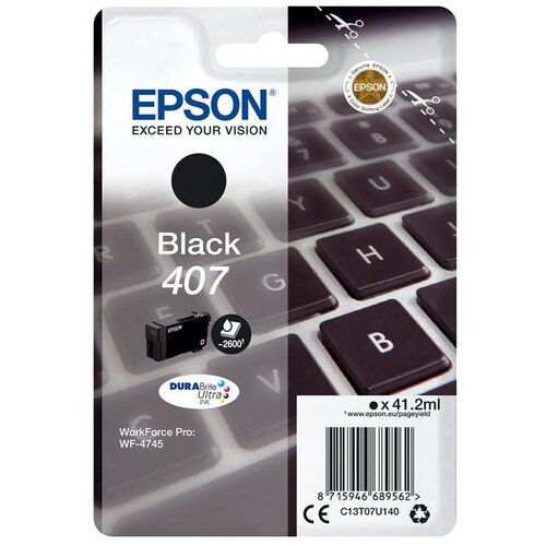 Tinta EPSON WF-4745 L BLACK (EPSON 407) Slike