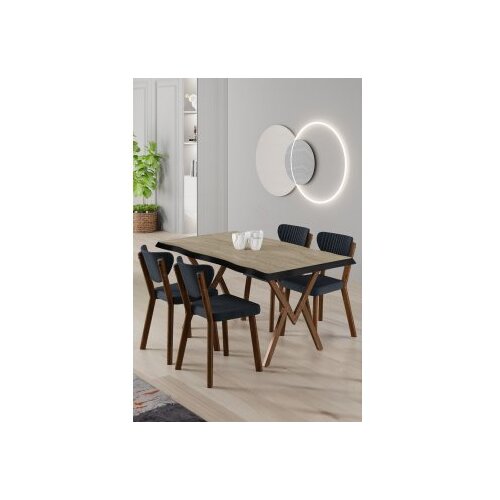 Hanah home trpezarijski set, 5 dijelova, Teget Cijene