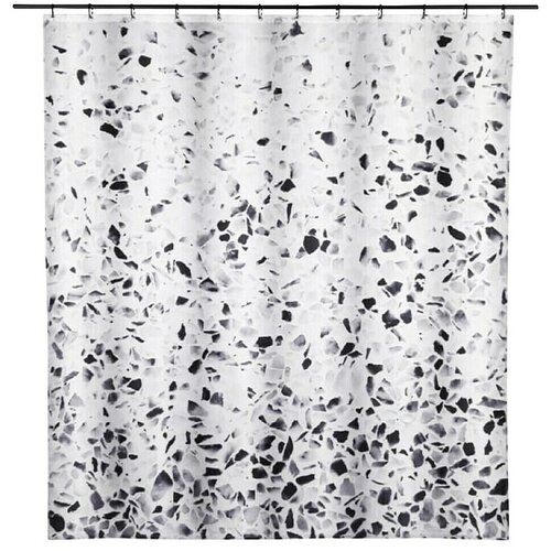  Tuš zavesa Tosi (Š x V: 180 x 200 cm, Belo-črna) Cene