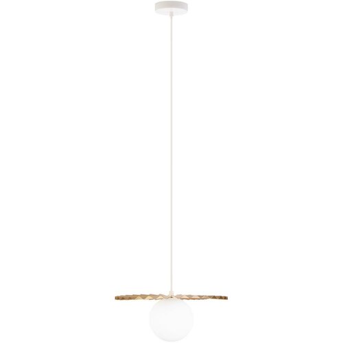  Visilica na sajli SUNPLISS 1xG9/10W/230V, prečnik 30 cm, zlatna/krem Cene