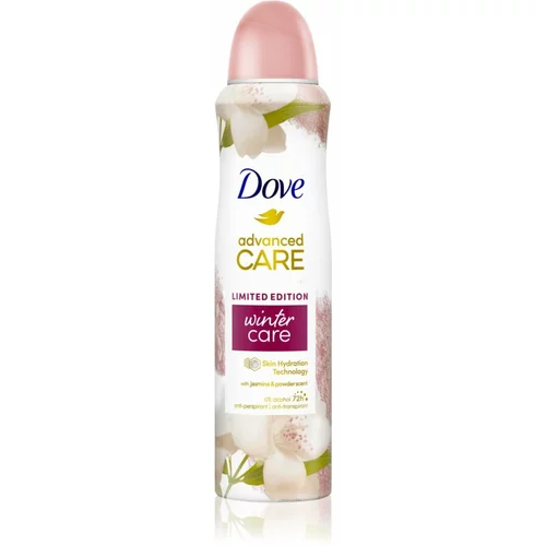 Dove Advanced Care Winter Care antiperspirant v pršilu 72 ur Limited Edition 150 ml