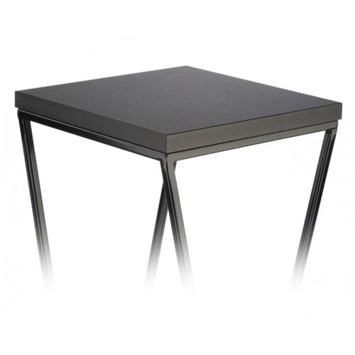  Stalak za cveće LOFT 70x24 cm, crne boje Slike