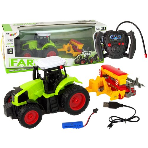  Agricultural Vehicle Tractor with Baler R/C 1:16 Green Cijene