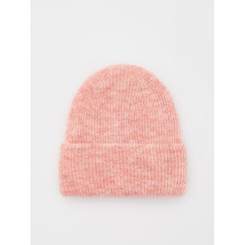Reserved kapa beanie iz mešanice volne - oranžna Cene