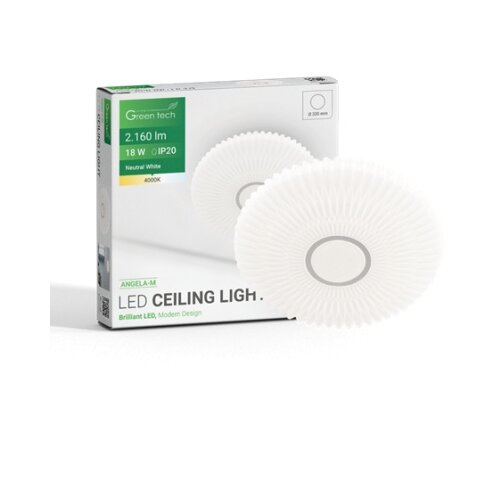 Greentech LED plafonjera 18w 4000k 33cm ( angela-m ) Slike