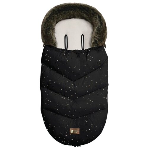 Kikka Boo Zimska navlaka za kolica Luxury Fur Confetti Black Cene