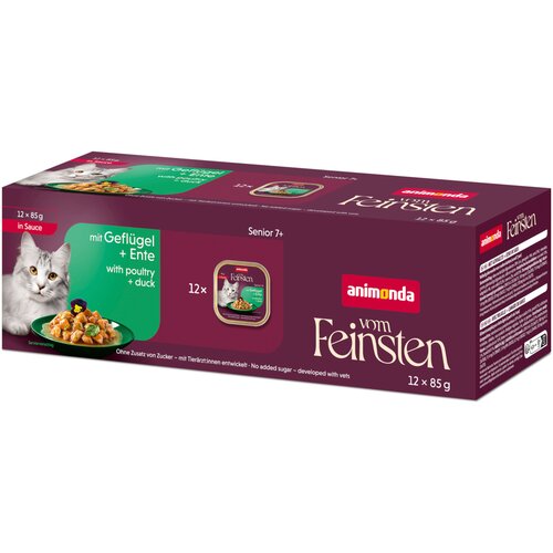 Animonda Vom Feinsten Senior u umaku 12 x 85 g - Perad i patka Cijene