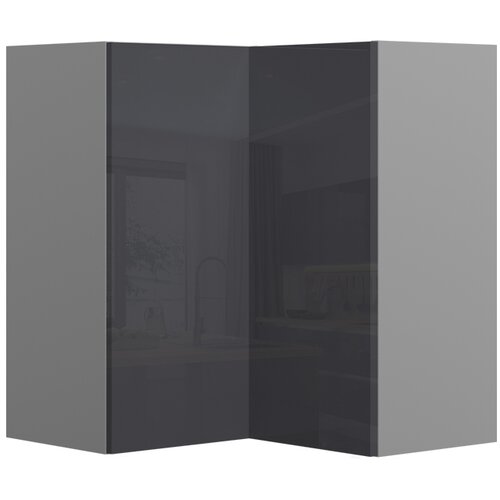 Jela viseči element V7-UG-2K/5 za kuhinjo infinity (več barv)-antracit, visoki sijaj Slike