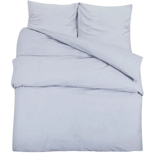 Maison Chic Komplet posteljnine - Posteljnina siva 200x200 cm lahka mikrovlakna, (21787026) Cene