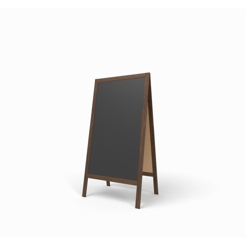 Lesena A-tabla za pisanje s kredo za gostinstvo L 118x61 cm Cene