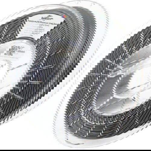 Spectrum PETG Premium High Speed Dark Grey - 1,75 mm / 1000 g Cene