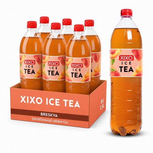 Xixo Ledeni čaj breskva 6&amp;times;1.5L XXL pakiranje Slike