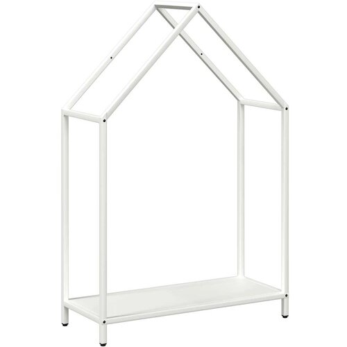 vidaXL stojalo za drva belo 60x25x90 cm hladno valjano jeklo, (21827292) Cene