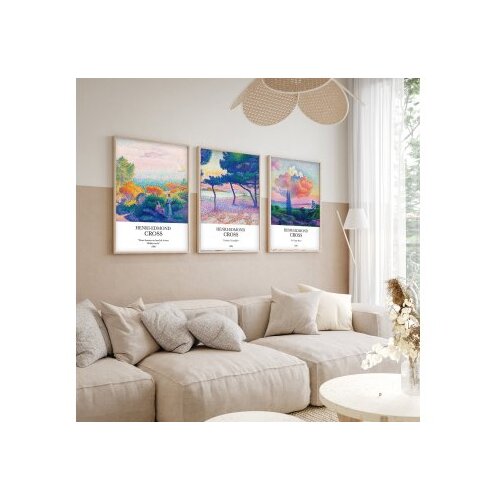 WALLXPERT dekorativna slika iz 3 dela Huhu265 50 x 70 Slike