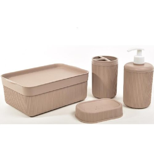 Mercury Home set za kupatilo 5u1 27495, 24x16.5x9cm - Smeđi Cijene