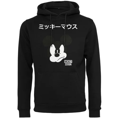 Mister Tee Sweater majica 'Mickey Japanese' crna / bijela