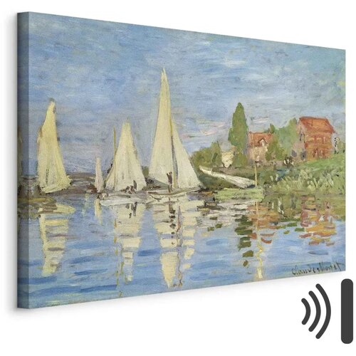  Slika - Claude Monet – Regattas at Argenteuil 120x80 Akustična Cene