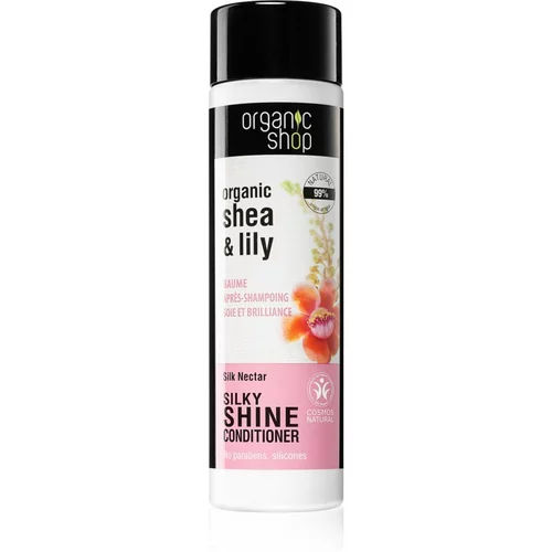 Organic Shop Shine Conditioner Silk Nectar