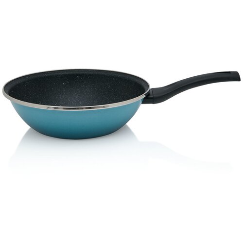 Metalac duboka tava granit induction 26cm plava Cene
