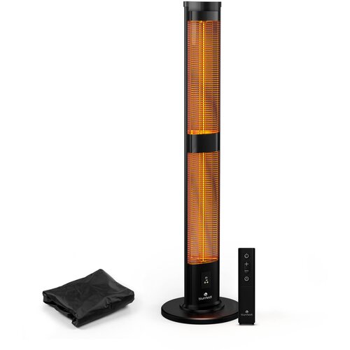 Blumfeldt BlazeTower infracrvena grijalica, 3000 W, za vanjski prostor, 3 razine, IP45, daljinski upravljač, tajmer Cijene