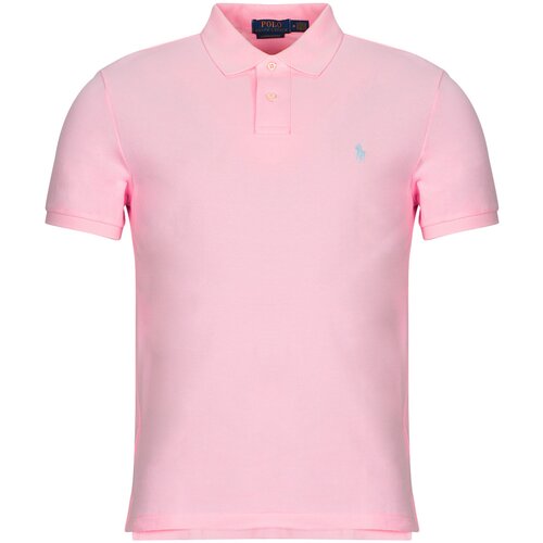Polo Ralph Lauren POLO COUPE DROITE EN COTON BASIC MESH Ružičasta Cijene